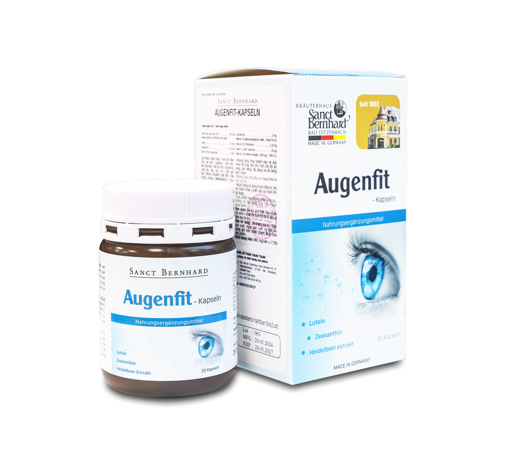 AUGENFIT- KAPSELN - Viên uống bổ mắt